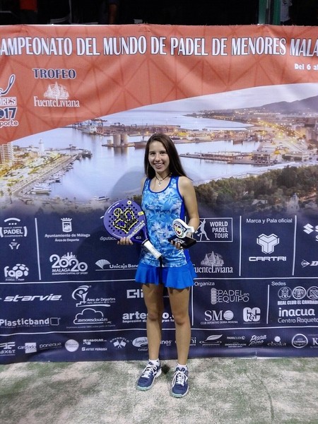 Martina Fassio, Subcampeona Infantil en el Mundial de Menores